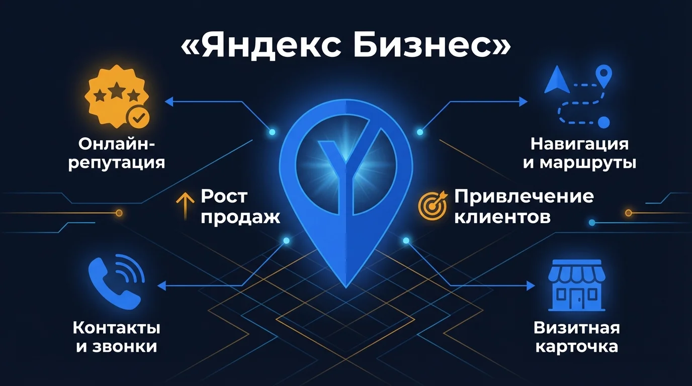 Яндекс Бизнес: как настроить карточку и получать клиентов